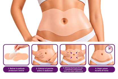 Set 5 Parche Adelgazante del Abdomen